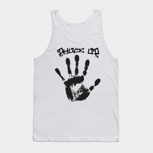 phuck up hand print Tank Top